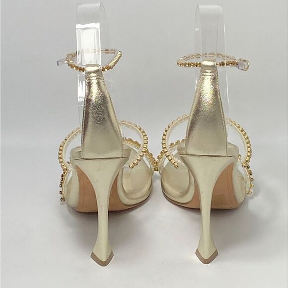 Alexandre Birman Dolores Crystal Ankle-Strap Sandals size 38.5 - Picture 5 of 13